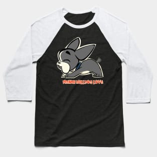 On Guard French Bulldog Baseball T-Shirt